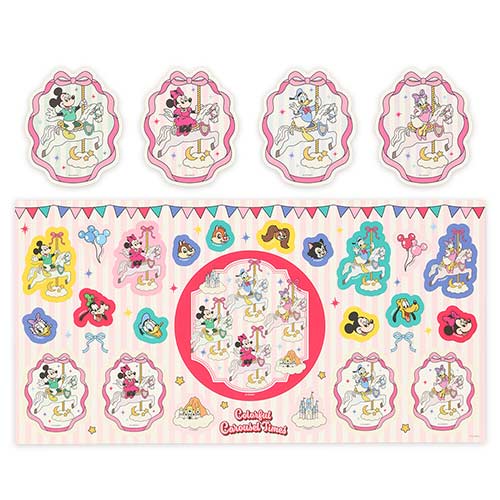 TDR - 2026 Mickey Mouse & Friends Colorful Carousel Times! Collection x Stickers Set (Release Date: Nov 26, 2026)