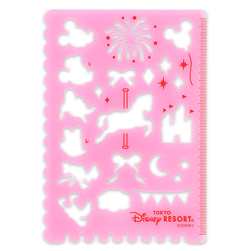 TDR - 2026 Mickey Mouse & Friends Colorful Carousel Times! Collection x illustrations Template (Release Date: Nov 26, 2026)