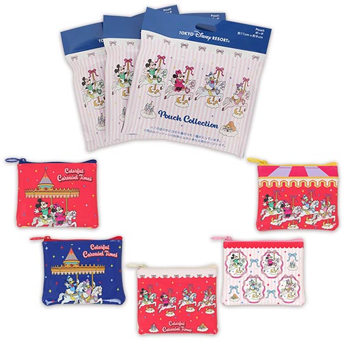 TDR - 2026 Mickey Mouse & Friends Colorful Carousel Times! Collection x Mystery Pouch Blind Box Single Bag (Release Date: Nov 26, 2026)