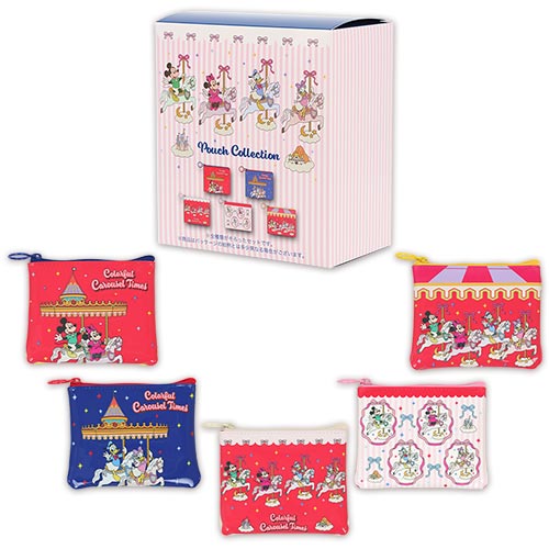 TDR - 2026 Mickey Mouse & Friends Colorful Carousel Times! Collection x Mystery Pouch Blind Box Whole Box (Release Date: Nov 26, 2026)