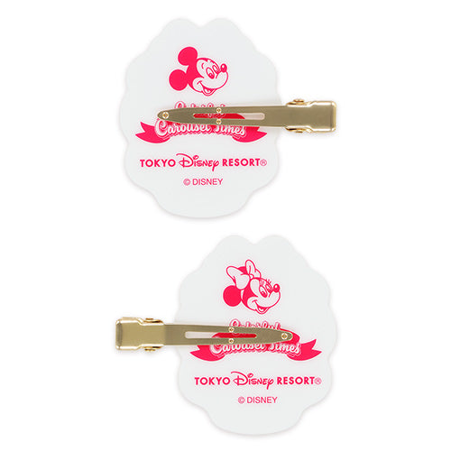 TDR - 2026 Mickey Mouse & Friends Colorful Carousel Times! Collection x Hair Clips Set of 2 (Release Date: Nov 26, 2026)