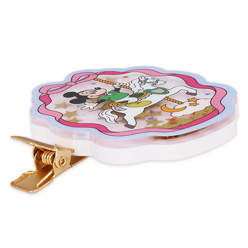 TDR - 2026 Mickey Mouse & Friends Colorful Carousel Times! Collection x Hair Clips Set of 2 (Release Date: Nov 26, 2026)