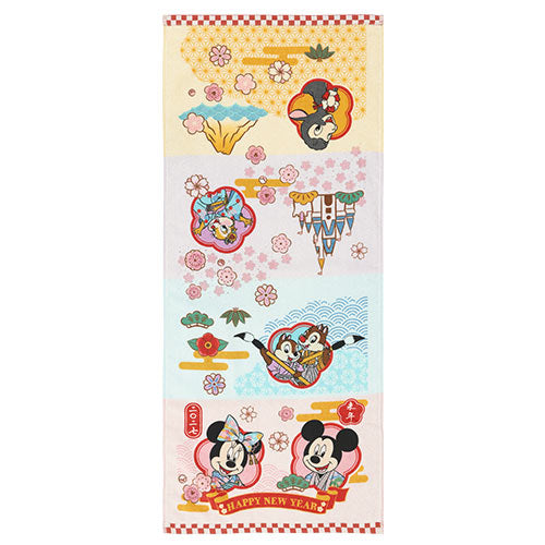 TDR - 2027 Happy New Year Collection x Mickey & Friends Face Towel (Release Date: Dec 1, 2026)
