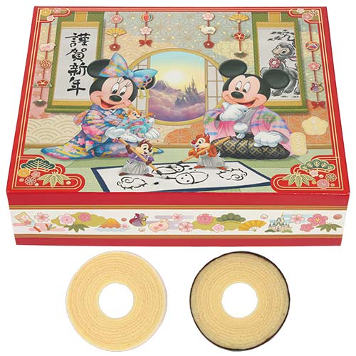TDR - 2027 Happy New Year Collection x Mickey & Friends Baumkuchen Box Set (Release Date: Dec 1, 2026)
