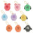 TDR - 2027 Happy New Year Collection x Mickey & Friends in "Daruma" Design Plush Keychain Mystery Box Single Box (Release Date: Dec 1, 2026)