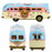 TDR - 2027 Happy New Year Collection x Mickey & Friends in "Daruma" Design Tomica Toy Car (Release Date: Dec 1, 2026)