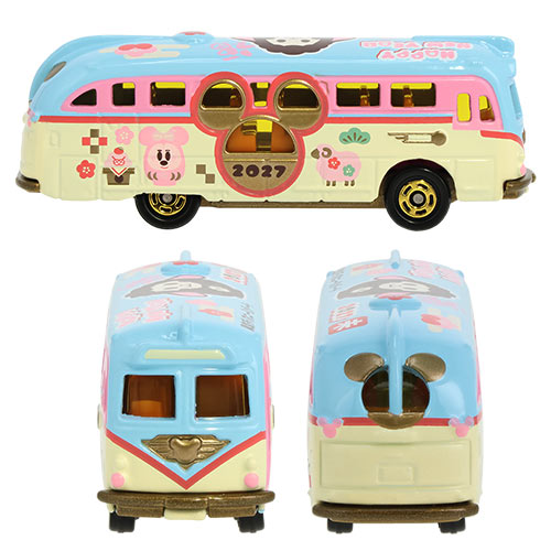 TDR - 2027 Happy New Year Collection x Mickey & Friends in "Daruma" Design Tomica Toy Car (Release Date: Dec 1, 2026)