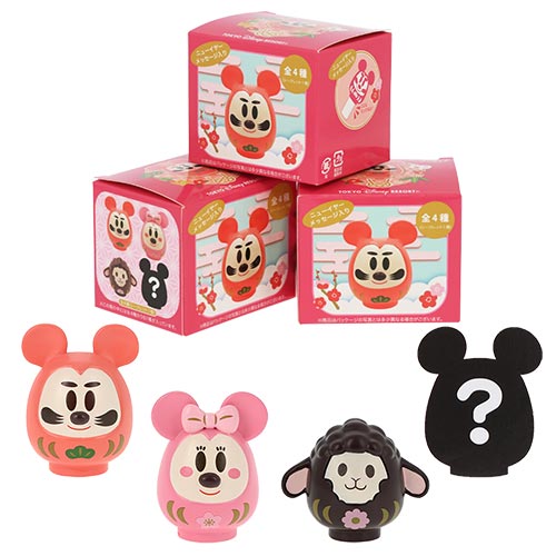 TDR - 2027 Happy New Year Collection x Mickey & Friends in "Daruma" Design Figure Mysery Box (Release Date: Dec 1, 2026)