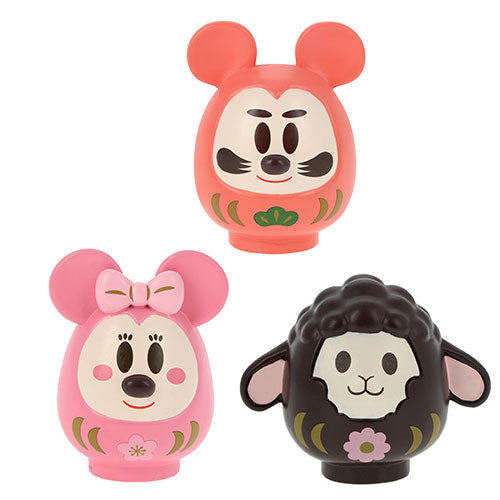 TDR - 2027 Happy New Year Collection x Mickey & Friends in "Daruma" Design Figure Mysery Box (Release Date: Dec 1, 2026)