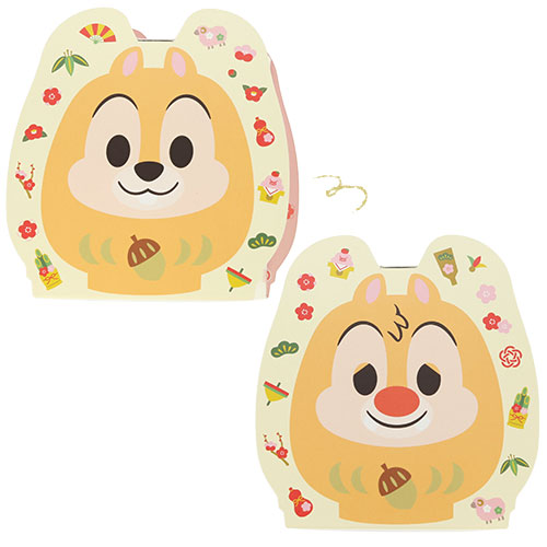 TDR - 2027 Happy New Year Collection x Mickey & Friends in "Daruma" Design Potato Snacks Box Set (Release Date: Dec 1, 2026)