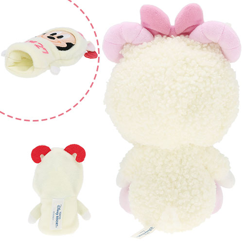 TDR - 2027 Happy New Year Collection x Minnie Mouse Year of the Sheep Zodiac Plush Toy with Mickey Mouse Finger Puppet (Release Date: Nov 19, 2026)