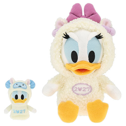 TDR - 2027 Happy New Year Collection x Daisy Duck Year of the Sheep Zodiac Plush Toy with Donald Duck Finger Puppet (Release Date: Nov 19, 2026)