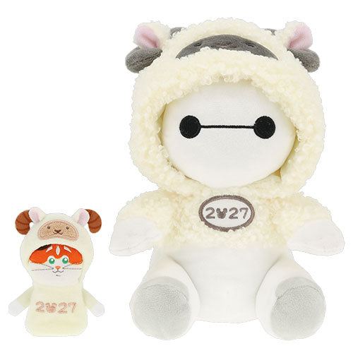 TDR - 2027 Happy New Year Collection x Baymax Year of the Sheep Zodiac Plush Toy with Mochi Finger Puppet (Release Date: Nov 19, 2026)