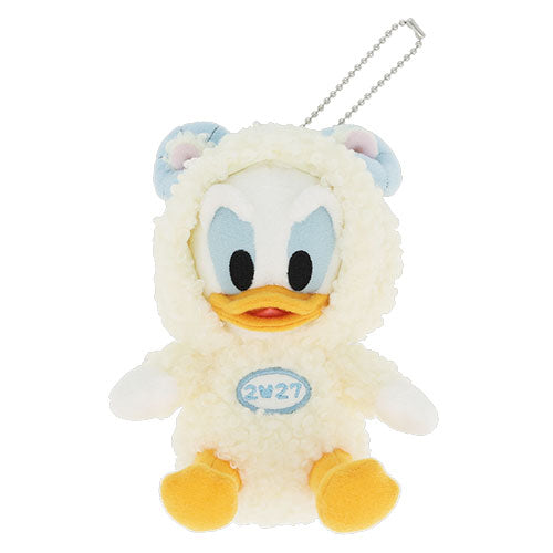 TDR - 2027 Happy New Year Collection x Donald Duck Year of the Sheep Zodiac Plush Keychain (Release Date: Nov 19, 2026)