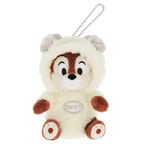 TDR - 2027 Happy New Year Collection x Chip Year of the Sheep Zodiac Plush Keychain (Release Date: Nov 19, 2026)