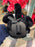 DLR/WDW - Mickey Mouse Face Icon Fluffy Black Ear Muffs (Adult)