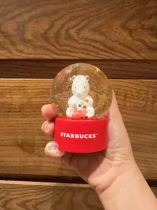 Starbucks Hong Kong- Lunar Grace & Fortune Collection x 2026 Zodiac Year of the Horse Snow Globe