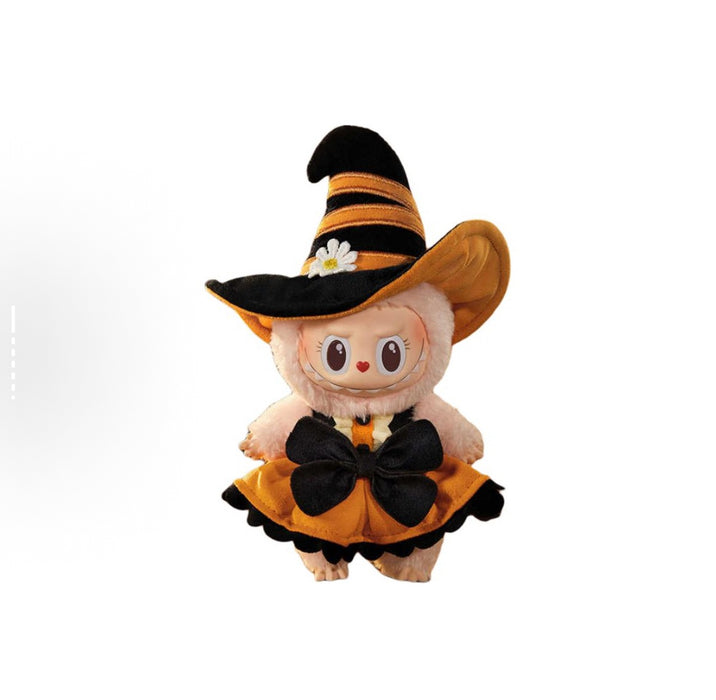 Popmart x THE MONSTERS Mokoko Halloween "Magic of Pumpkin" Series PopLand Limited Edition Figure Vinyl Plush Pendant-Keychain