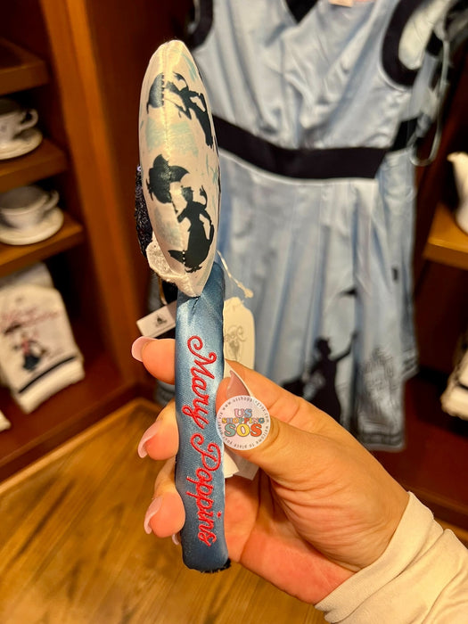 WDW - Epcot World Showcase UK - Mary Poppins Sequin Bow Ear Headband