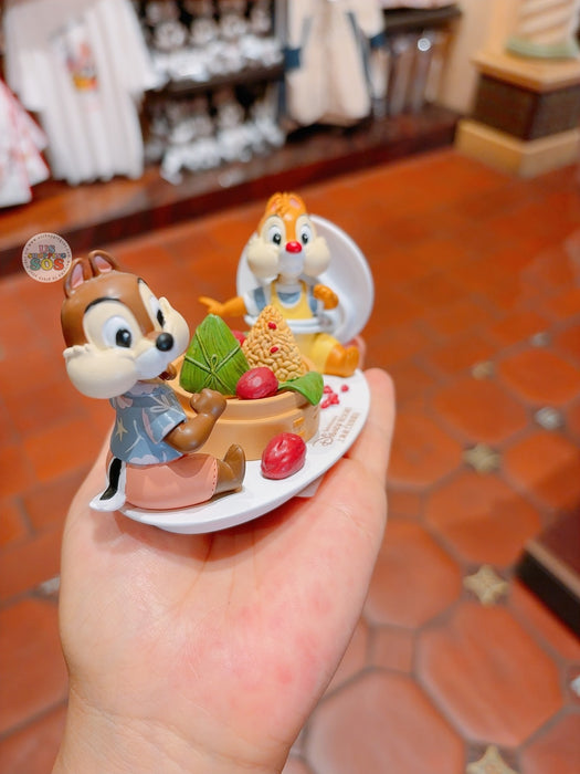 SHDL - Dragon Boat Festival Rice Dumpling 2025 Collection x Chip & Dale Bobbin Head Figure Decoration Figure