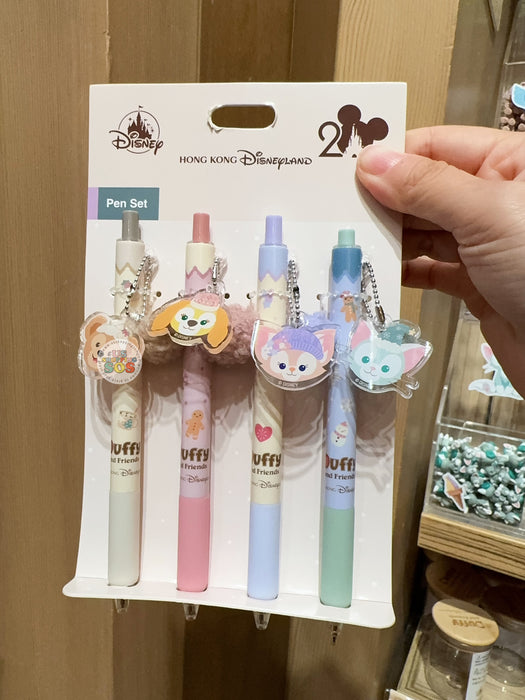 HKDL - 2025 Duffy and Friends Christmas Party x Pens Set of 4