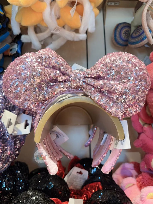 HKDL - Minnie Mouse "Rapunzel Color" Sequin Ear Headband