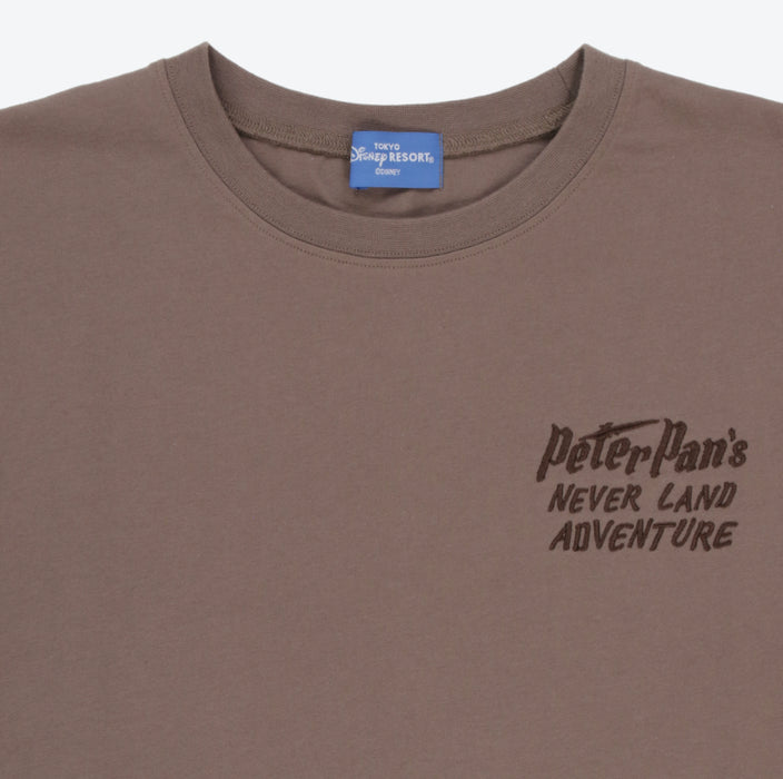 TDR - Fantasy Springs "Peter Pan Never Land Adventure" Collection x "Captain Hook & Smee" Oversized T Shirt for Adults