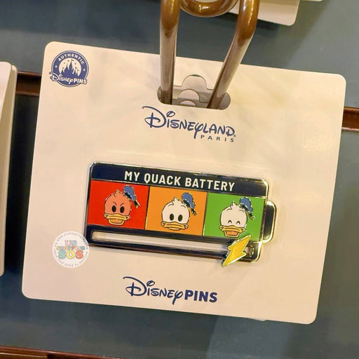 DLP - Donald Duck ‘My Quack Battery’ Pin Badge