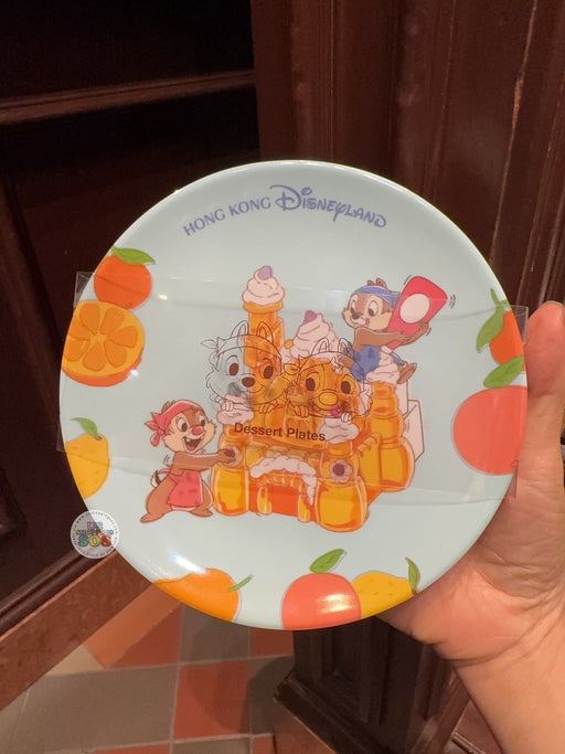 HKDL - 2026 Chip & Dale Hong Kong Cuisine & Dim Sum Collection x Chip & Dale Dessert Plates Set of 4
