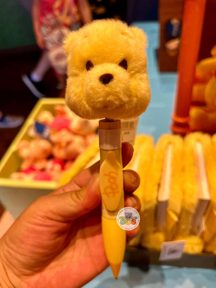 DLR/WDW - Winnie the Pooh - Pooh Face Icon Plush Pen
