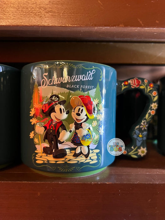 WDW - Epcot World Showcase Germany 🇩🇪 - Mickey and Minnie Schwarzwald Black Forest 2025 - Ceramic Mug