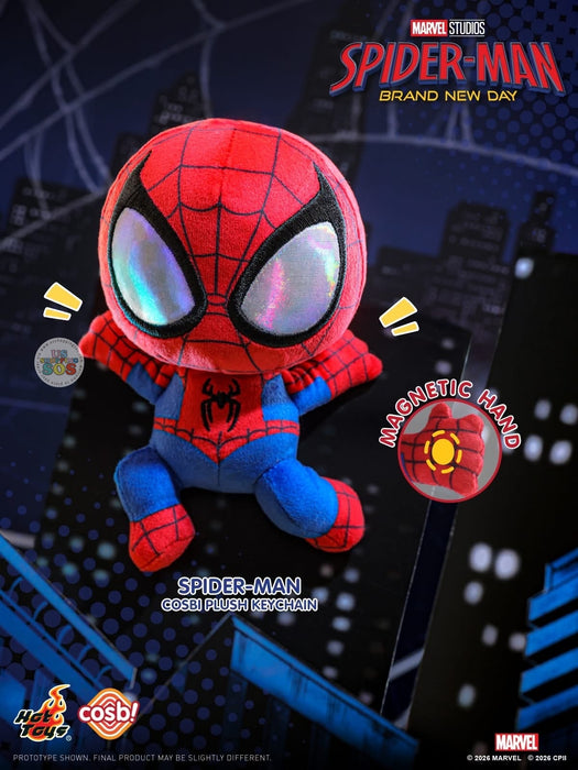 Hot Toys Cosbi - Spider-Man: Brand New Day Blind Box Plush Keychain