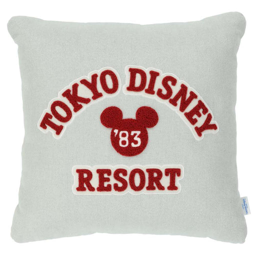 TDR - Tokyo Disney Resort ‘83 Mickey Mouse Logo Cushion Color: Grey (Release Date: May 8, 2025)