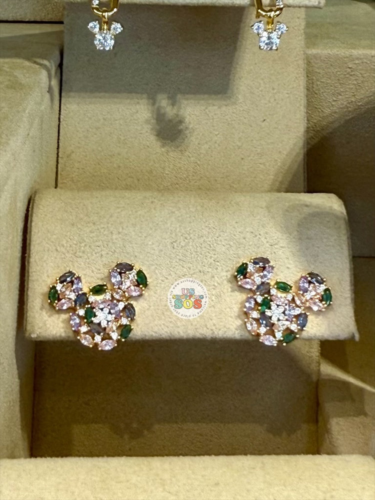 DLR/WDW - Rebecca Hook Mickey Mouse Multi-Color Icon Earrings