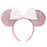 TDR - Minnie Mouse Glittering Metallic Ear Headband Color: Pink (Release Date: May 8, 2025)