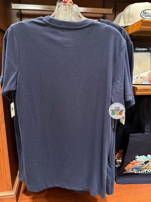 DLR - Disney California Adventure Park Skyline 2026 - Navy T-shirt (Adult)