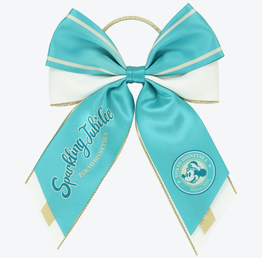 TDR - Tokyo DisneySea 25th Anniversary "Sparkling Jubilee" x Stylish Bow Hair Tie (Release Date: Apr 8, 2026)