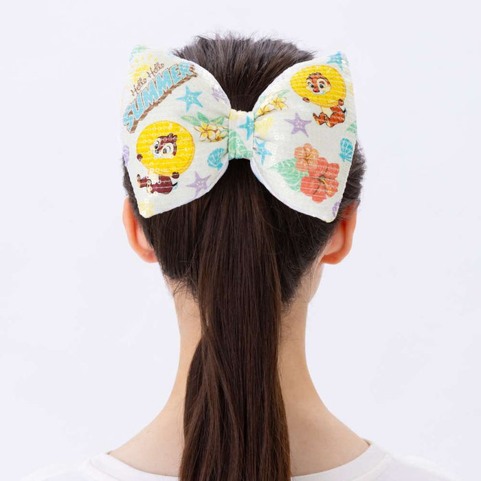 TDR - 2026 Mickey & Friends "Hello Hello Summer!!" Collection x Chip & Dale Ribbon Hair Tie (Release Date: Jun 11, 2026)