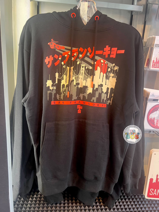 DLR - Big Hero 6 - San Fransokyo Black Hoodie Pullover (Adult)