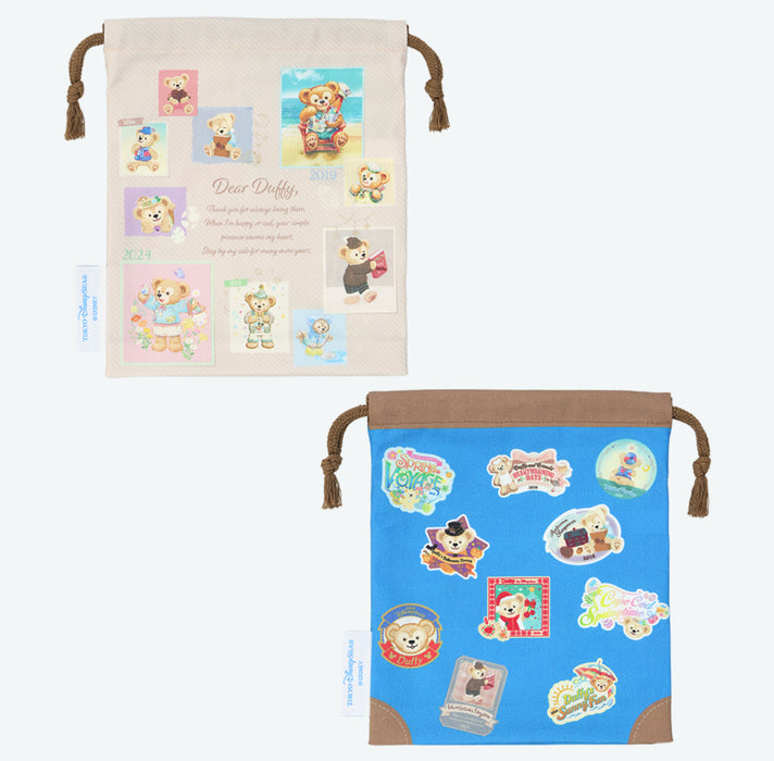 TDR - 20 Memories with Duffy Collection x Drawstring Bags Set of 2 (Release Date: Dec 18, 2025)
