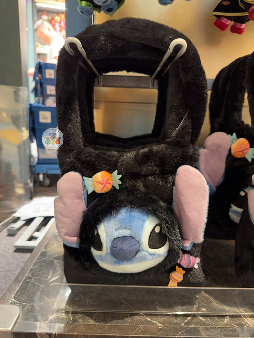 HKDL - 2026 Disney Halloween -Leroy & Stitch Trick-or-Treat Collection x Stitch Plushy Tote Bag
