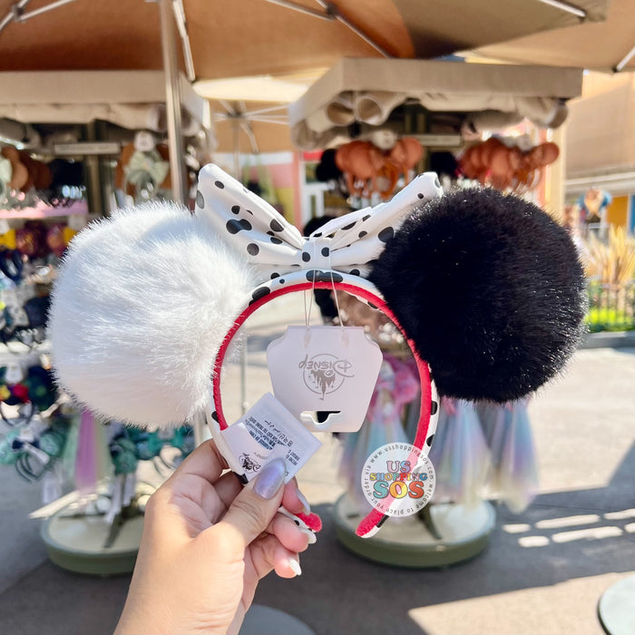 DLR/WDW - Disney Villain Cruella de Vil Inspired Ear Headband