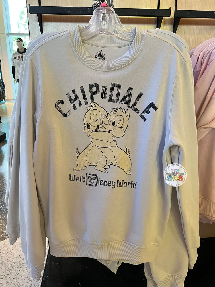 DLR/WDW - Chip & Dale Light Beige Pullover (Adult)