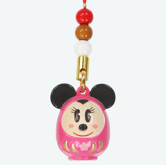 TDR - 2026 Happy New Year Mickey & Friends Collection x Mickey & Friends "Daruma" Shaped Keychain Set of 3 (Release Date: Dec 1, 2025)