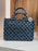 DLR/WDW - Disney’s Once Upon A Bag - D, Mickey & Castle Denim Monogamy Crossbody Tote