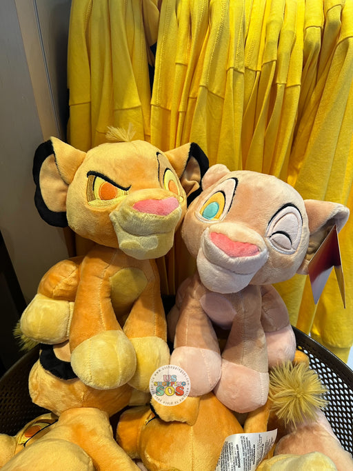 DLR/WDW - The Lion King - 30th Anniversary Simba & Nala Plush Toy Set