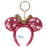TDR - Minnie Pink Sequin Gold Color Bow Ear Headband Keychain (Release Date: Nov 20, 2025)