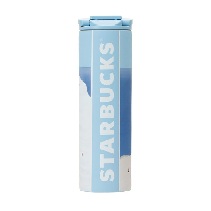 Starbucks Japan - Seaside Getaway 2024 - Stainless Steel Bottle Seaside 473ml (Release Date: April 10)