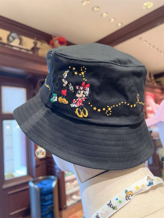 HKDL - Mickey & Friends "Hong Kong Disneyland" Embroidery Wordings Bucket Hat for Adults