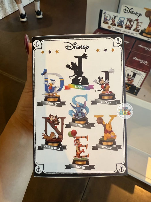 DLR/WDW - Beast Kingdom Disney Alphabet Art Series Mystery Figure Box (Contain One in Each Box)